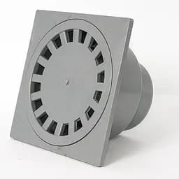 Трап вертикальный Pestan 110 мм с пластиковой решеткой 250х250 мм 30412