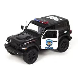 Модель джипа Jeep Wrangler Police KT5412WP Kinsmart