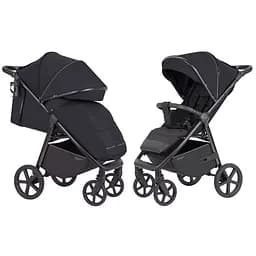 Прогулянкова коляска CARRELLO Bravo CRL-5515 Jet Black 2024 NF/1/ [CD]