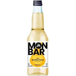 Сидр Monbar Яблуко-Груша напівсолодкий 3.8% 0.33 л