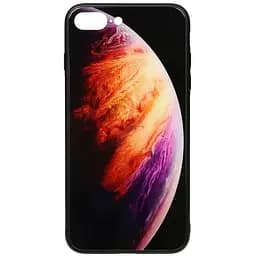 Чохол-накладка Toto Print Glass Space Case Apple iPhone 7 Plus/8 Plus Lilac
