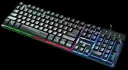 Клавіатура REAL-EL Gaming 8700 RGB Black (EL123100015)