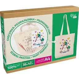 Набор для творчества экосумка-раскраска "Юникорн" N0003605, 38х42 см