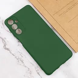 Чохол Silicone Cover Lakshmi Full Camera (A) для Samsung Galaxy A14 4G/5G Зелений / Dark green - мініатюра 4