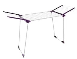 Сушарка для білизни підлогова Casa Si Winner 18m White/Purple (CS92269)