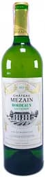 Вино Chateau Mezain Bordeaux AOC blanc біле сухе, 0,75 л, 12% (556314)