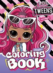 Розмальовка зі стікерами Tweens Cherry