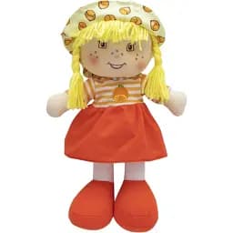 Лялька м'яка Devilon 36 см червона сукня (860869)