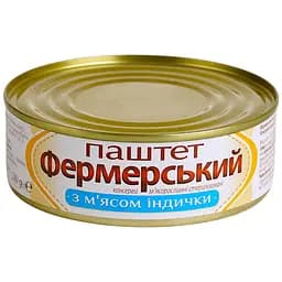 Паштет Фермерський з м'ясом індички 240 г - мініатюра 2