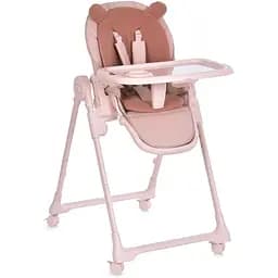 Стульчик для кормления El Camino CRYSTAL ME 1037 Bear Pink
