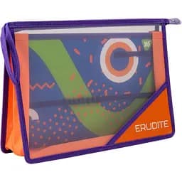 Папка-органайзер YES Erudite А4 на молнии (492197)