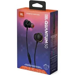 Гарнітура JBL Quantum 50 (JBLQUANTUM50BLK) Black - мініатюра 8