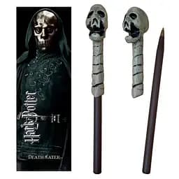 Ручка и закладка Harry Potter Death Eater Wand - skull (Гарри Поттер)
