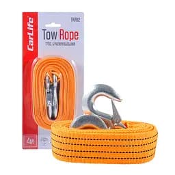 Буксировочный трос Carlife 3т, 4м TR702