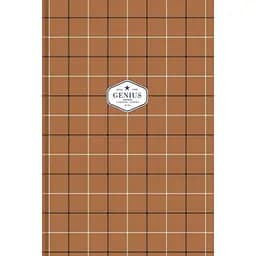 Зошит для записів MonAmi, В5, у лінійку, 80 арк., коричневий (B5-IC-080-792L)