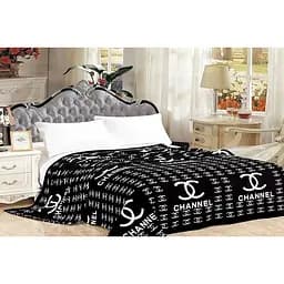 Плед велсофт TAG Tekstil VLSF32 Шанель (Chanel) 200x220 см
