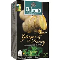 Чай чорний Dilmah Ginger&Honey 30 г (20 шт. х 1.5 г) (896865) - мініатюра 2