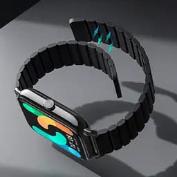 Смарт-годинник Haylou RS4 Plus LS11 Magnetic Strap Black [109978] - мініатюра 3