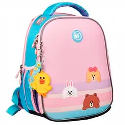 Рюкзак школьный каркасный Yes H-100 Line Friends (5056574425287)