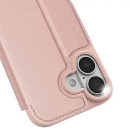 Чохол-книжка Dux Ducis з кишенею для візиток для Apple iPhone 17 (6.3) Rose Gold - мініатюра 4