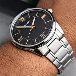 Чоловічий годинник Casio MTP-V005D-1B5 Сріблястий ( AT1141-0038 ) - мініатюра 2