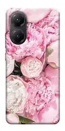 Чохол Demsky Pink peonies для Xiaomi Poco X7 Pro