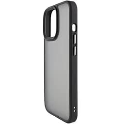 TPU+PC чохол Metal Buttons для Apple iPhone 14 Pro Max 6.7" Чорний - мініатюра 3