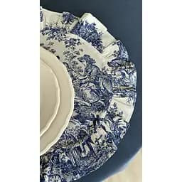 Скатертина  Ecotton Duck водовідштовхувальна 170х220 см Blue (25327) - мініатюра 6