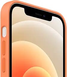 Чохол Silicone Case з MagSafe для Apple iPhone 12/12 Pro (Kumquat) ААА [53708] - мініатюра 2
