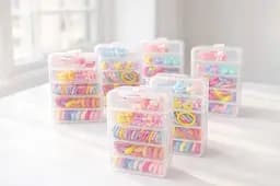 Аксесуар для волосся з м'якою еластичною фіксацією