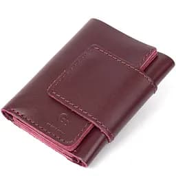 Женское кожаное портмоне Grande Pelle 8х10х1.5 см acs0018764