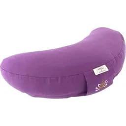 Подушка Ideia для медитації та йоги з гречаною лузгою 46х25 см бузковий (8-30233)