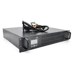 UPS ИБП с правильной синусоидой ONLINE Ritar RT1KLLCD RACK 1000VA (900Вт), заряд 5A, под внешний АКБ 36V