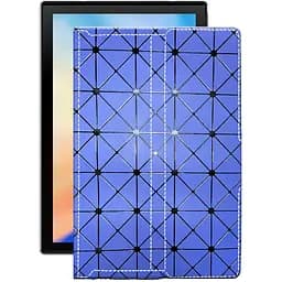 Чехол StatusCASE из экокожи для планшета Blackview Tab 8e Синий ромб