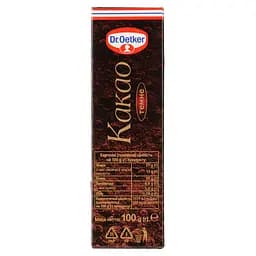 Какао Dr.Oetker Екстра темне, 100 г (529366) - мініатюра 2