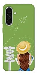 Чохол Demsky Travel girl для Samsung Galaxy A56 5G