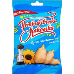 Ядра подсолнечника Петриківська Лакомка жареные соленые 60 г