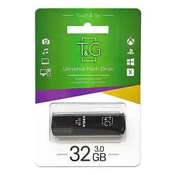Флеш-накопичувач USB3.0 32GB T&G 121 Vega Series Black (TG121-32GB3BK)