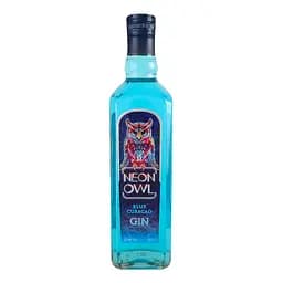 Джин Neon Owl Blue Curacao 37.5% 0.7л