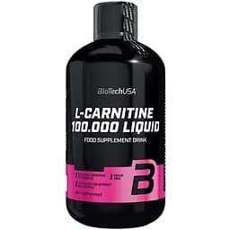 Жироспалювач BioTech L-Carnitine 100 000, 500 мл Яблуко