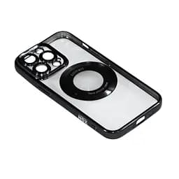 Магнитный чехол XON PhoneCase Magnetic для iPhone 13 Pro (PCMC1113300B 7935) Черный/Прозрачный