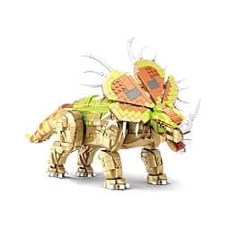 Конструктор динозавр  WOMA Стиракозавр из коллекции Динозавры большой детский  2025 деталей