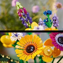 Конструктор LEGO Botanicals Букет польових квітів 939 деталей (10313) - мініатюра 3
