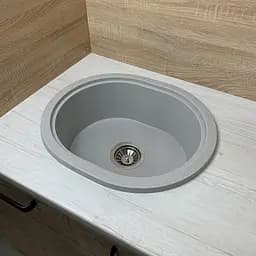 Кухонна мийка Adamant Circum 500x425x180 світло-сірий 627223, Сірий - мініатюра 4