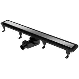 Душовий канал Waterway Stream 80 з решіткою під плитку WSB800001N1 чорний