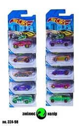 Машинка металопластик HOT CARS, 324-98, змінює колір