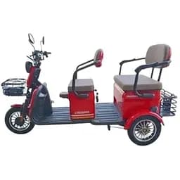 Електроскутер електротрайк Crosser TR-4 Vagon червоний