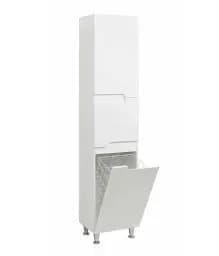 Пенал з кошиком для білизни ПіК Сімпл правий 40 см Білий 30412