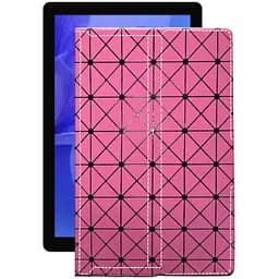 Чохол StatusCASE з екошкіри для планшету Chuwi Hi 10x Рожевий ромб