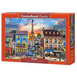 Пазл Castorland puzzle Улицы Парижа, 500 эл. (B-52684)